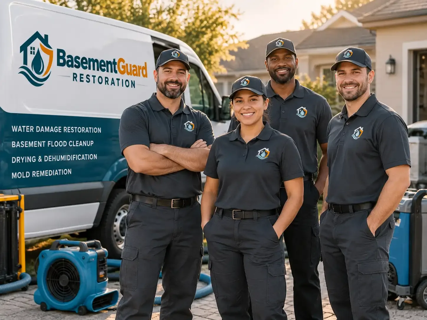 Basement Water Damage Restoration company in Volga, SD